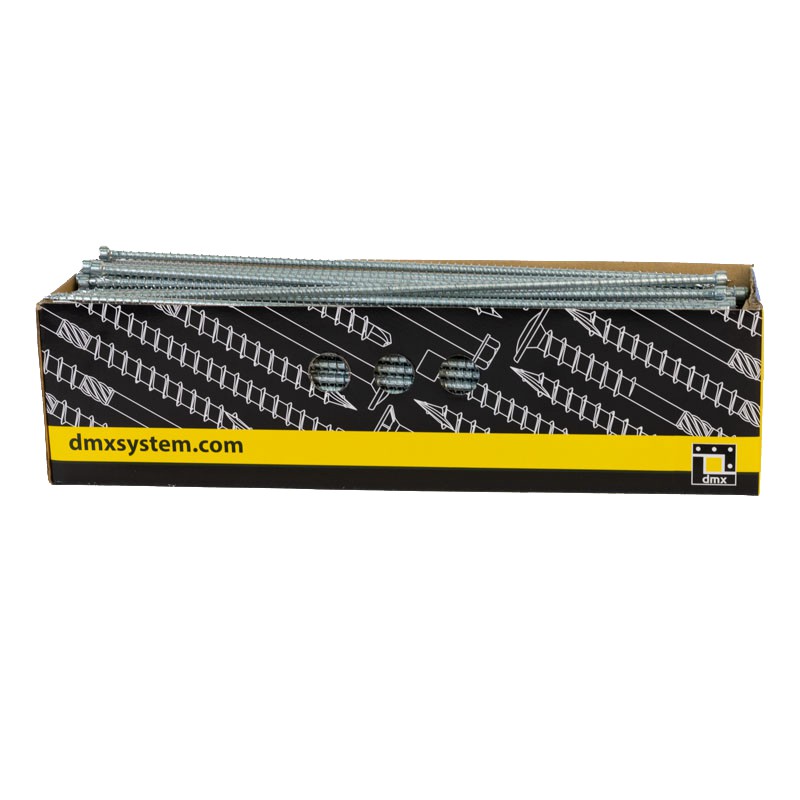 DMX Wkręt ciesielski, pełny gwint łeb walcowy 6mm - CPW - karton 100 szt 6x260 (100 Szt/Opak) 3520626