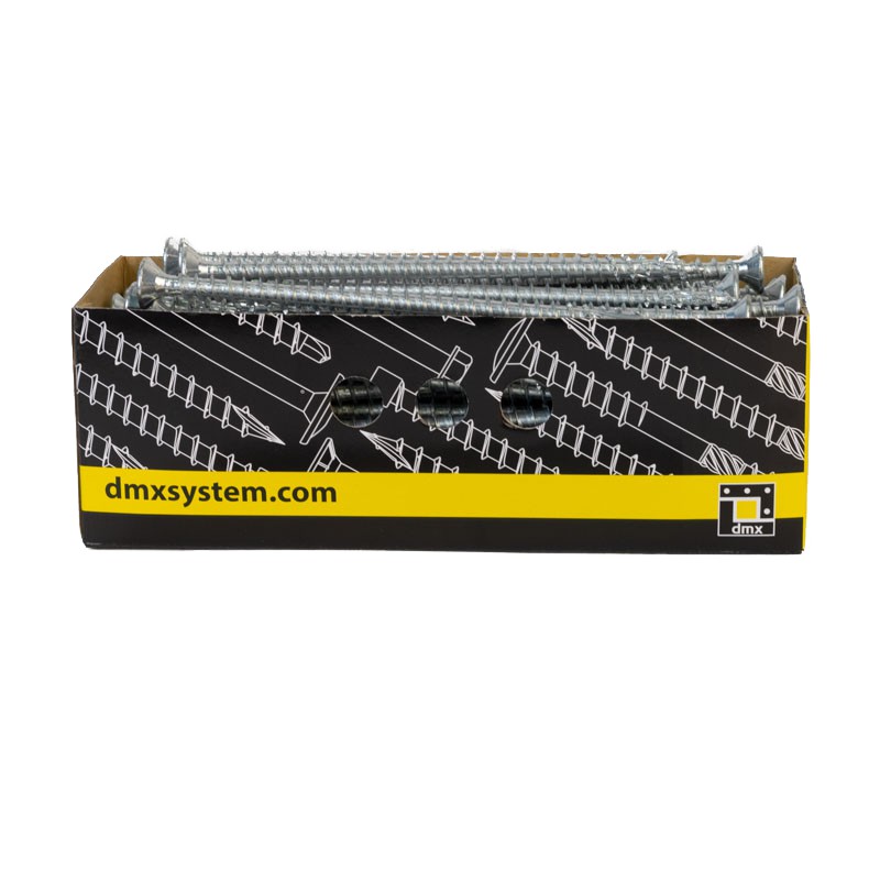 DMX Wkręt ciesielski, pełny gwint łeb stożkowy 10mm - CPS - karton 50 szt 10x200 (50 Szt/Opak) 3511020