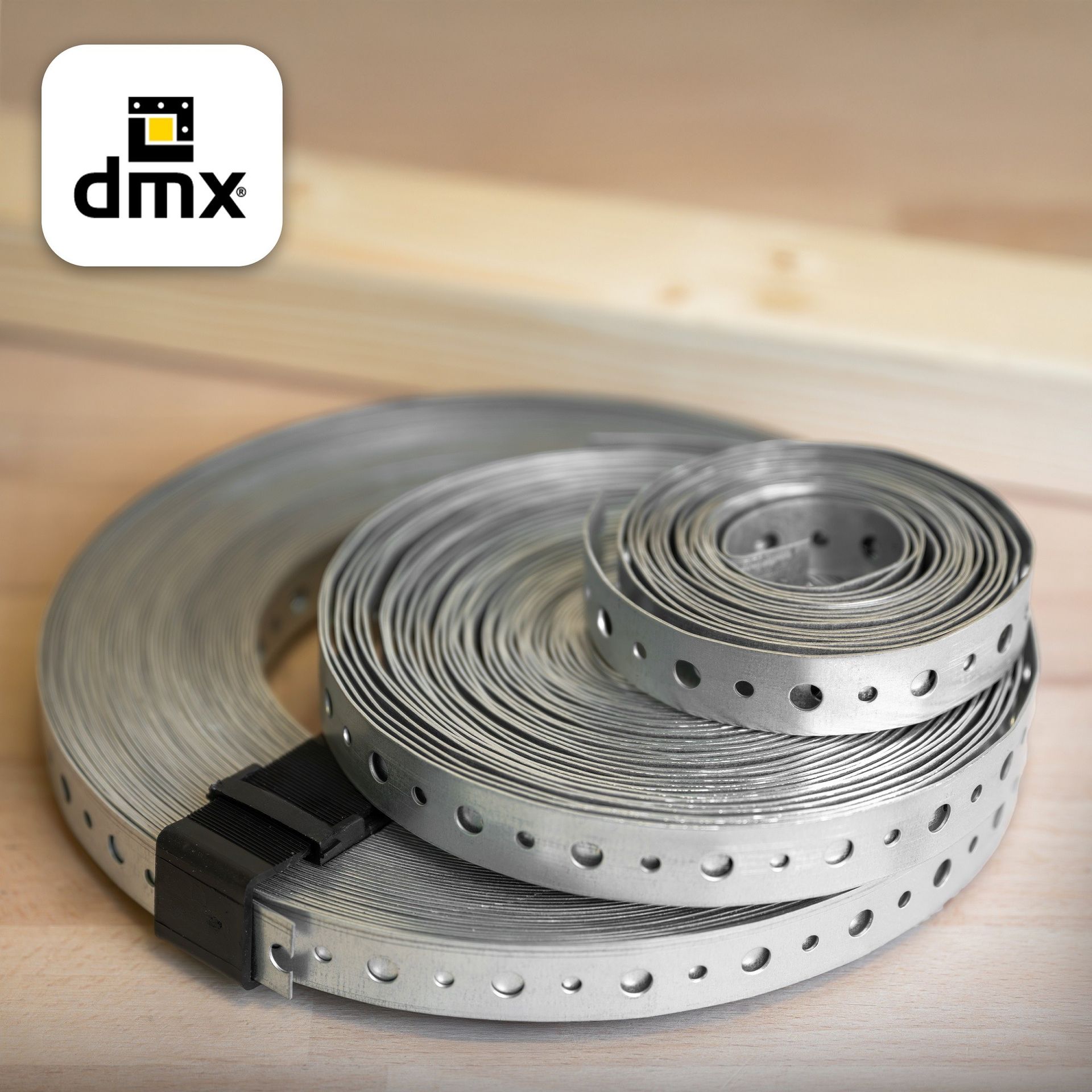 Domax Taśma montażowa perforowana ciesielska - TM TM2 - 25m - 40x2,0 mm 43322
