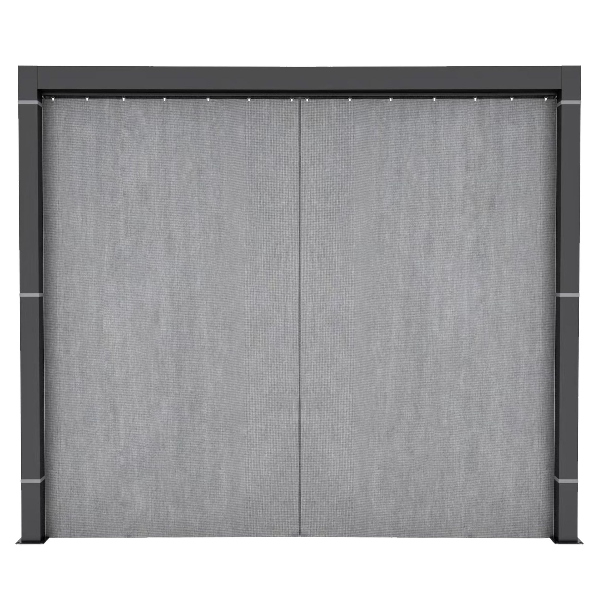 GRINDI Zasłona do pergoli Kea - szara KEA 3x4m 9610667