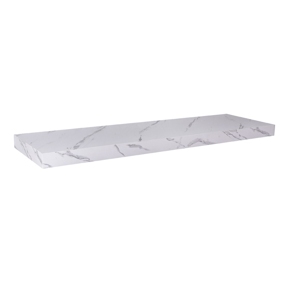 Półka ścienna samowisząca 80cm - Hylly Marmur