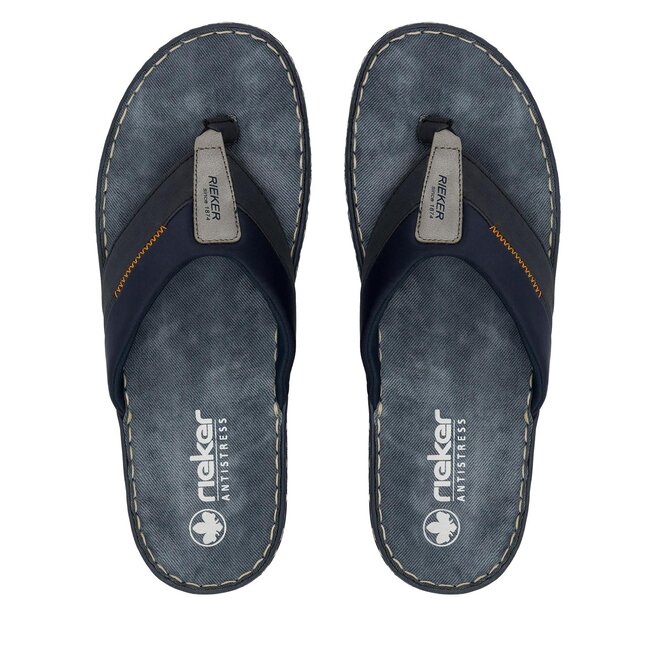 Japonki Rieker 21097-14 Granatowy