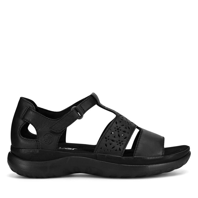 Sandały Rieker 64865-01 Czarny