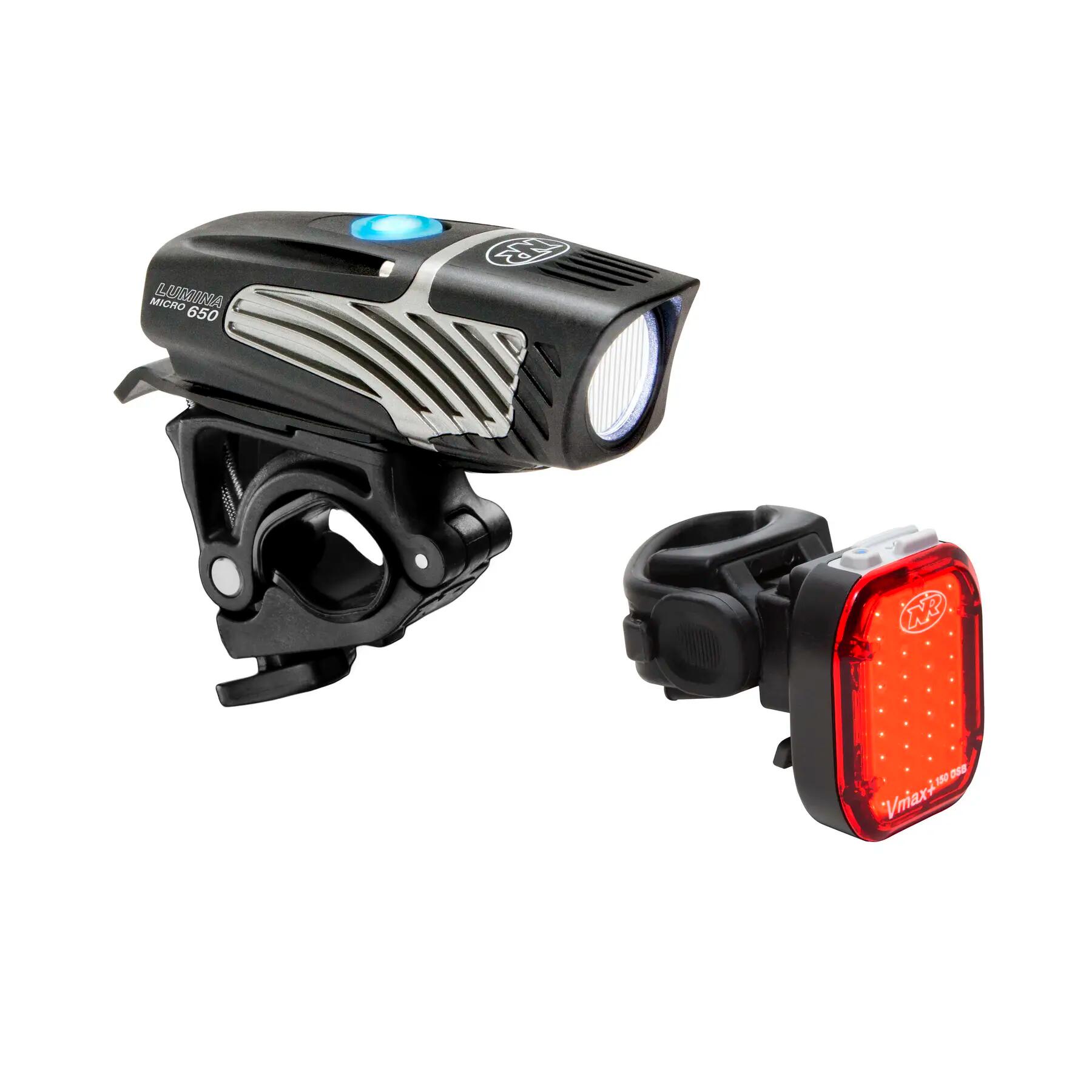 oświetlenie rowerowe NiteRider LuminaMicro 650 / Vmax+