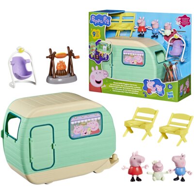 Zestaw figurek HASBRO Świnka Peppa Przyczepa kempingowa G22015L0
