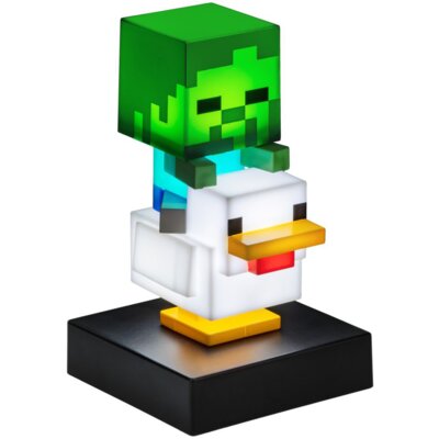 Zabawka lampka nocna PALADONE Minecraft Chicken Jockey