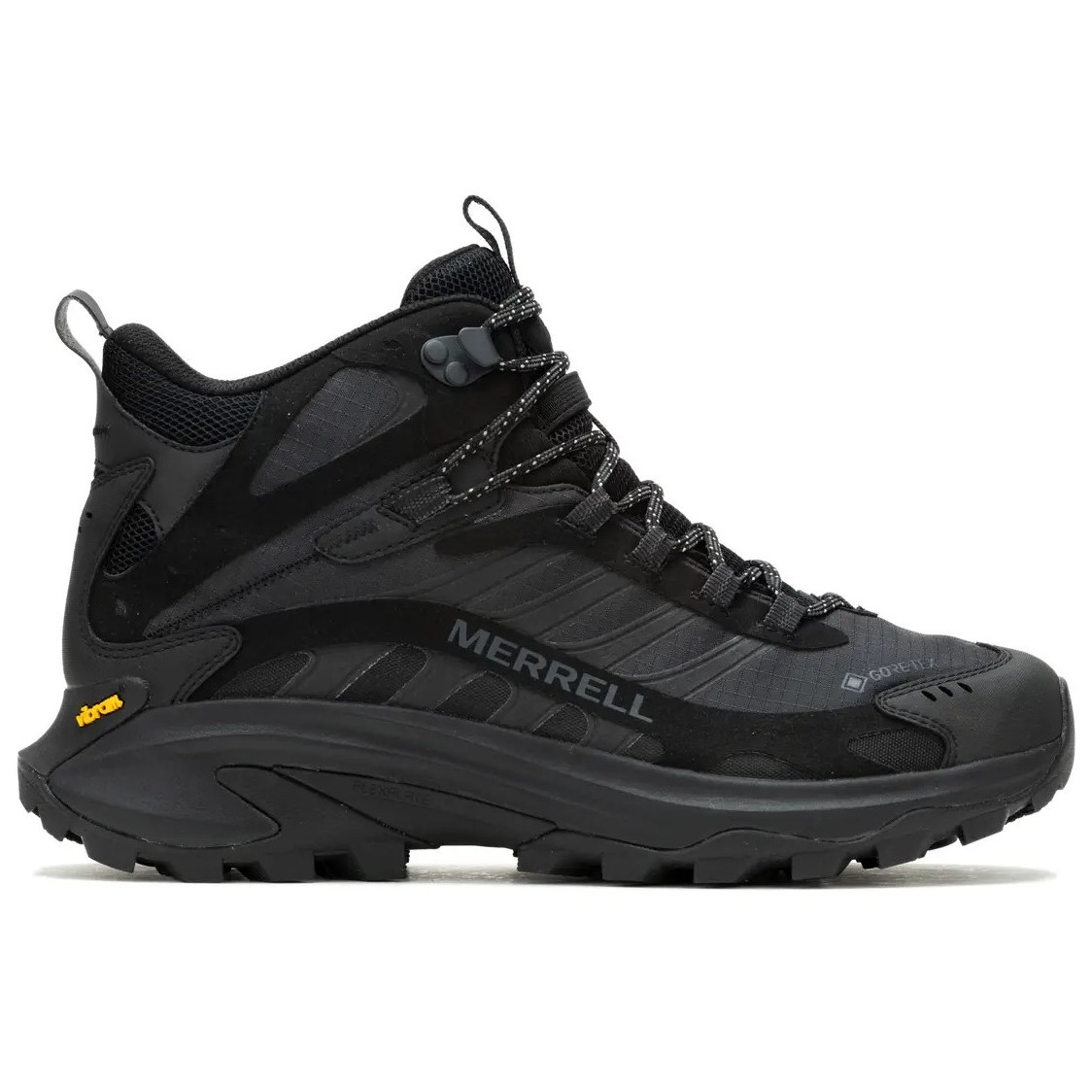 Buty trekkingowe męskie Gore-tex Merrell Moab Speed 2 Mid GTX J037501 46.5 (11.5UK) 30 cm Czarne (195019752870)