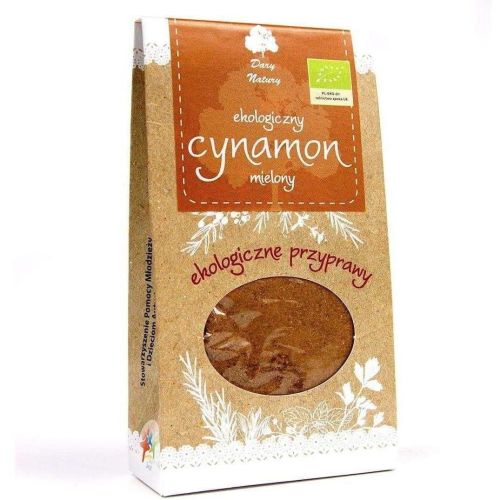 Dary Natury przyprawy i zioła BIO CYNAMON MIELONY BIO 60 g