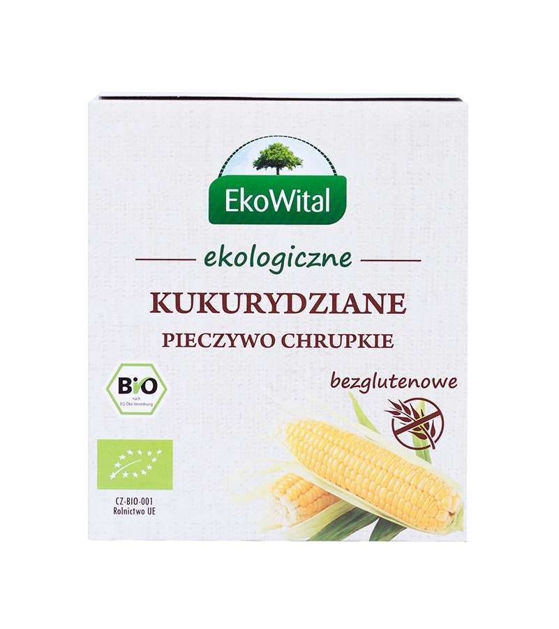 EKO WITAL Pieczywo chrupkie kukuryziane bezglutenowe BIO