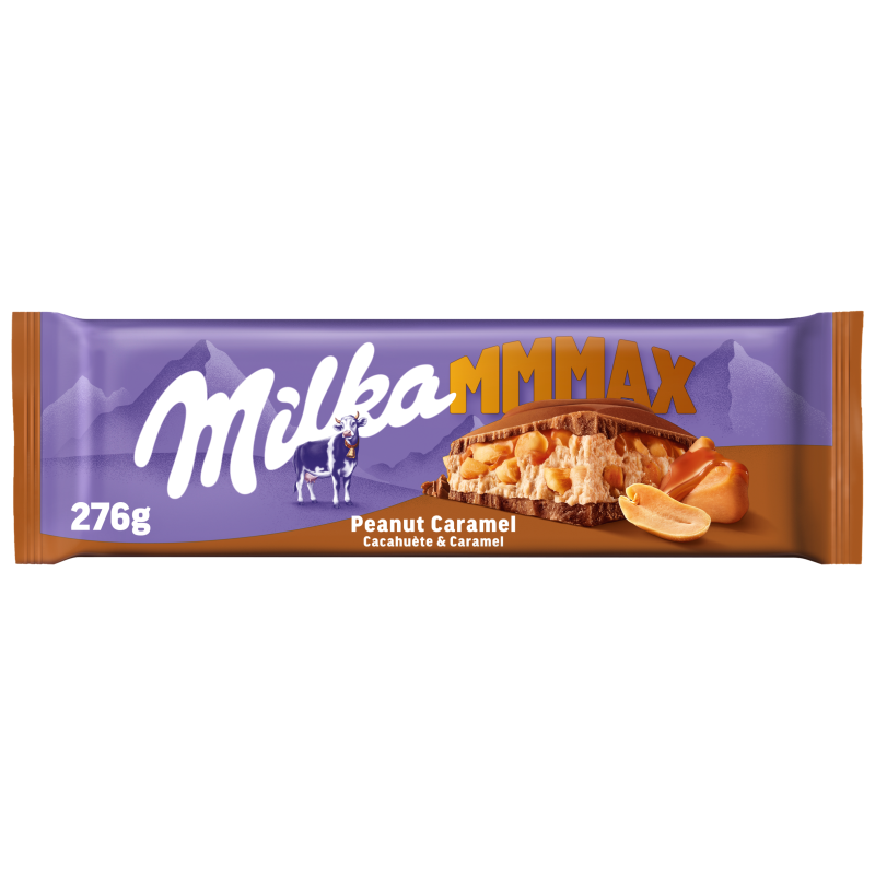 Kraft Czekolada Milka Peanut Caramel 276 g