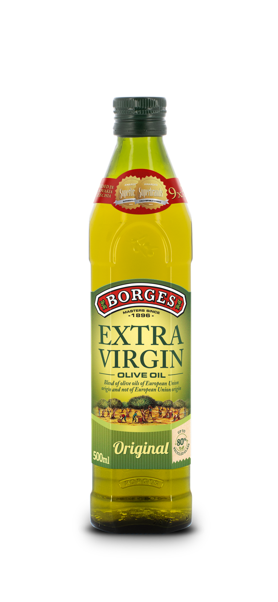 Borges Extra Virgin Oryginalna Oliwa z oliwek najwyższej jakości z pierwszego tłoczenia 500 ml