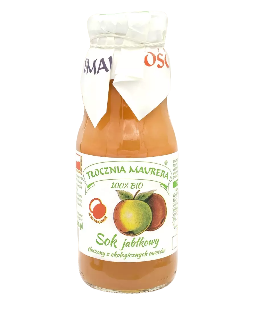 TŁOCZNIA MAURERA SOK JABŁKOWY BIO 300 ml - TŁOCZNIA MAURERA