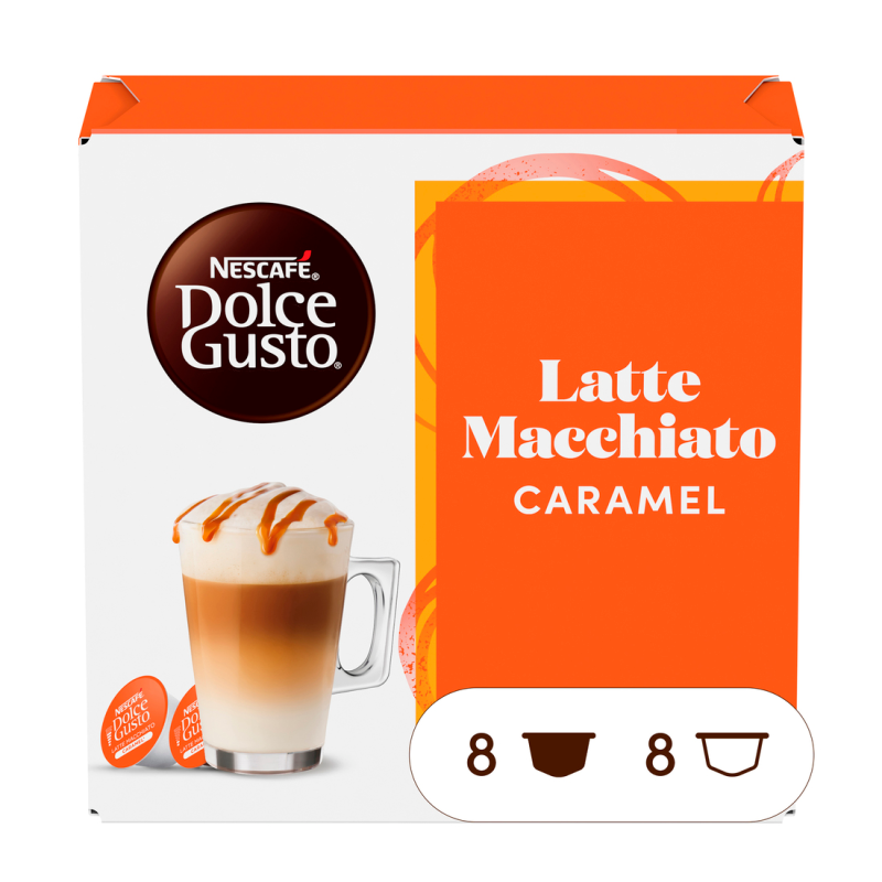 Nescafe DOLCE GUSTO DOLCE GUSTO Latte Macchiato Caramel 16 kapsułek