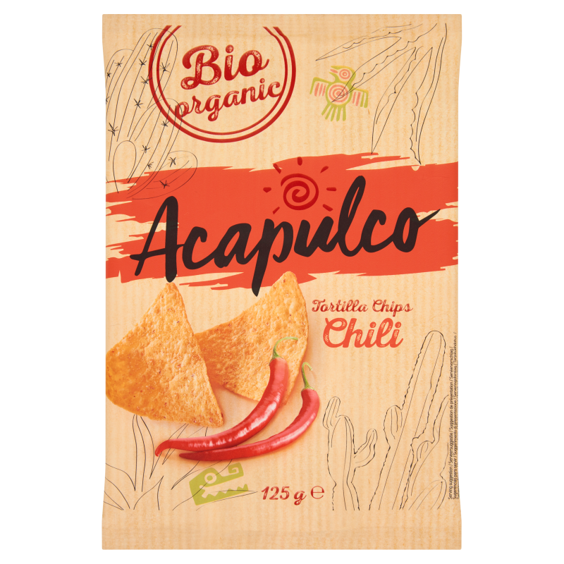 ACAPULCO Nachosy o smaku chili BIO 125 g eko-wital-6358