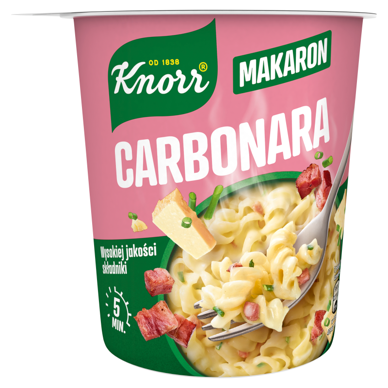 Knorr DANIE MAKARON CARBONARA 55G Zakupy dla domu i biura! 57431447