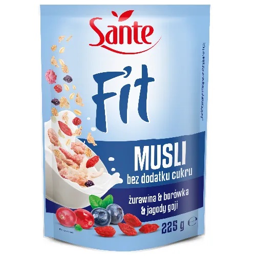 Sante FITAL ŻURAWINA BORÓWKA GOJI 225G zakupy dla domu i biura 43721117