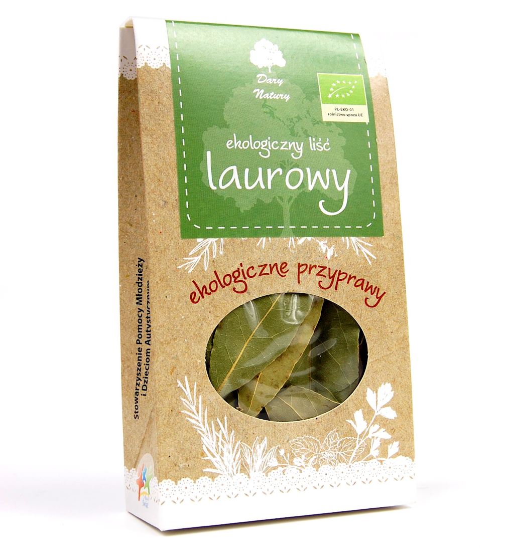 Dary Natury przyprawy i zioła BIO LIŚĆ LAUROWY BIO 10 g