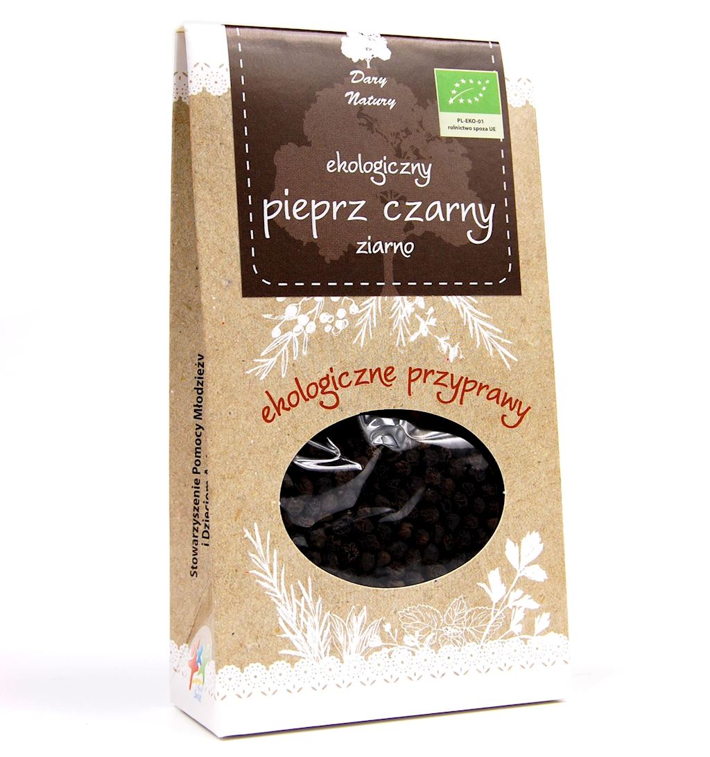 Dary Natury PIEPRZ CZARNY ZIARNO BIO 50 g