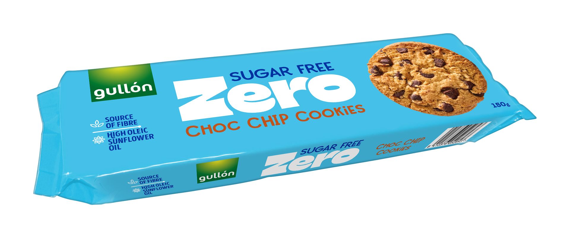 Ciastka z kawałkami czekolady bez cukrów Gullón, 150g
