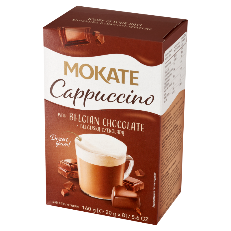 Mokate Kawa Cappucino czekoladowe 20g * 8 szt SMOC.4100