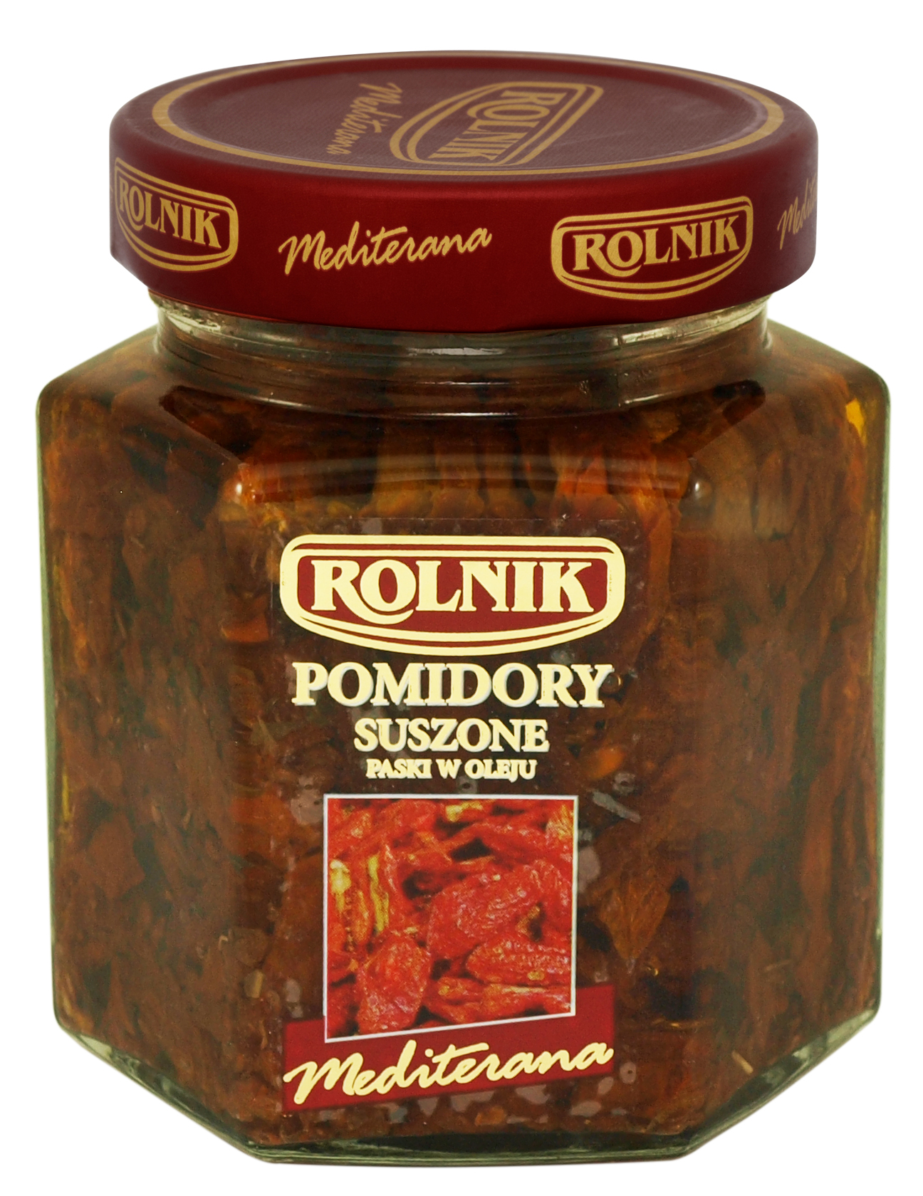 Rolnik pomidory suszone paski w oleju 280g