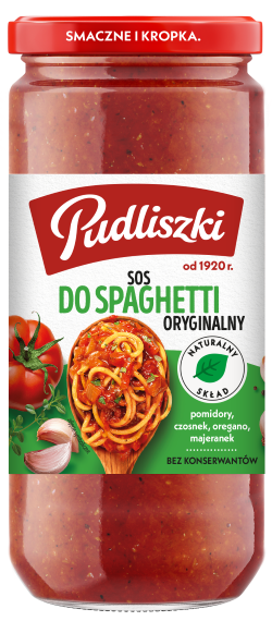 Pudliszki Sos do spaghetti oryginalny 480 g