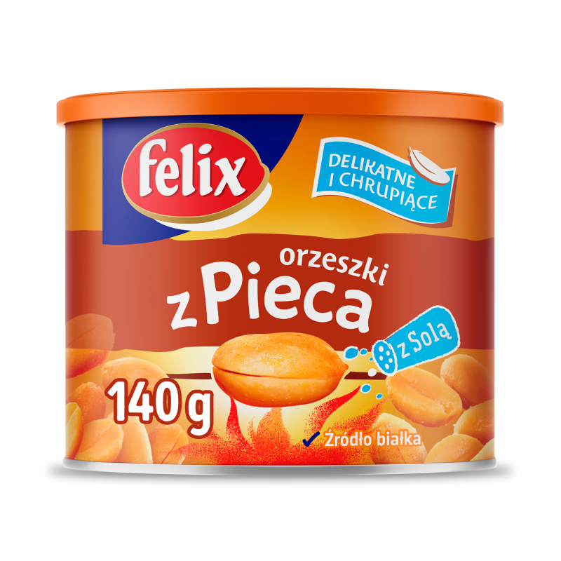 Felix ORZESZKI Z PIECA Z SOLĄ 140 G