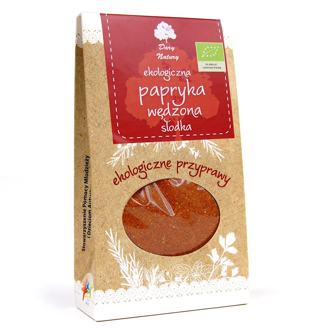 Dary Natury PAPRYKA WĘDZONA SŁODKA BIO 50 g -