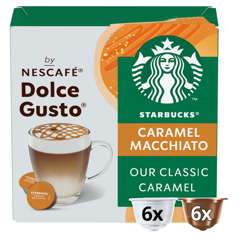 STARBUCKS STARBUCKS Caramel Macchiato do Dolce Gusto > BEZPIECZNE ZAKUPY Z DOSTAWĄ DO DOMU > TYSIĄCE PRODUKTÓW W PROMOCYJNYCH CENACH > SPRAWDŹ!