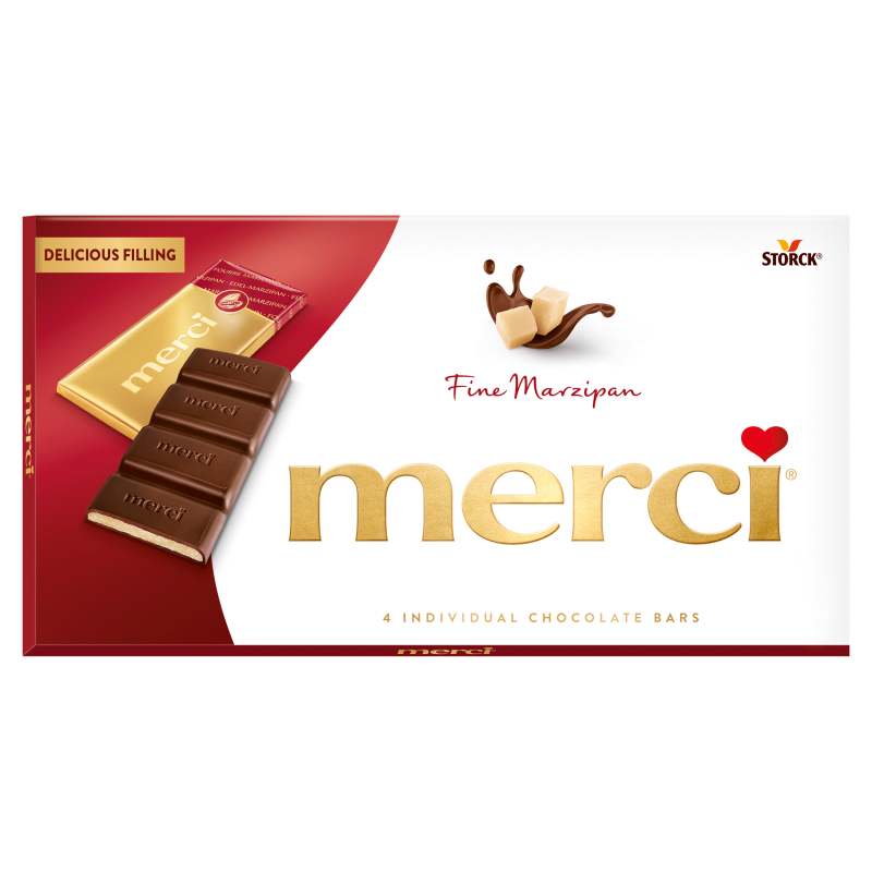 Merci - Czekolada z nadzieniem marcepanowym