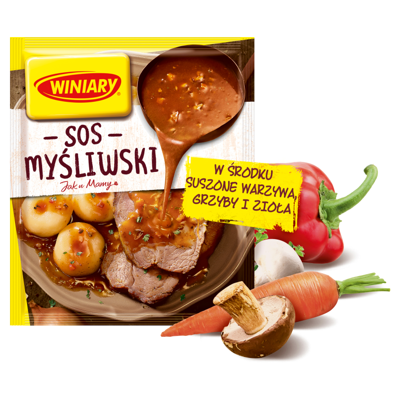 Winiary Jak u Mamy Sos myśliwski w proszku 30 g