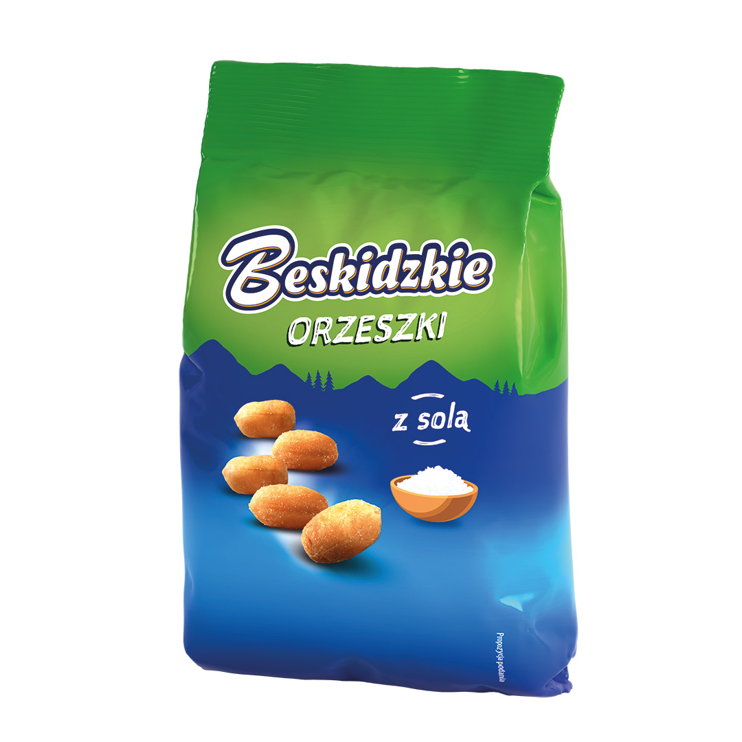 BESKIDZKIE Orzeszki z solą morską