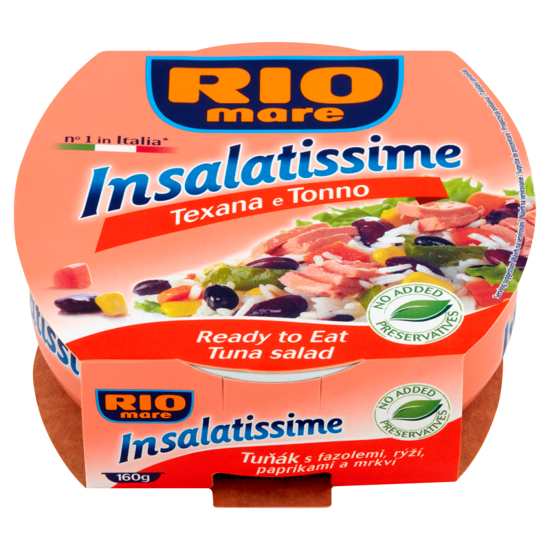 RIO MARE SAŁATKA RIO MARE TEKSAŃSKA Z TUŃCZYKIEM 160G zakupy dla domu i biura! 58181793