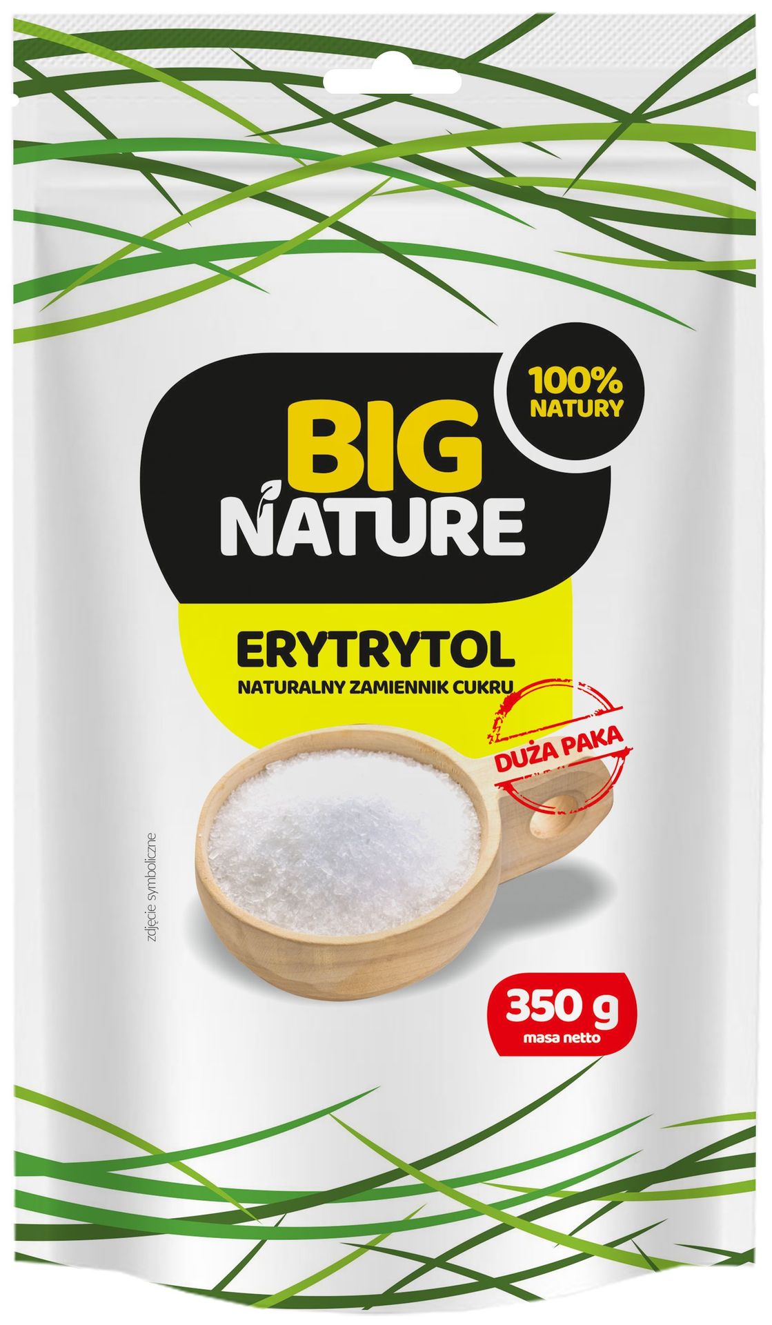 Big Nature Erytrytol Duża Paka 350 g