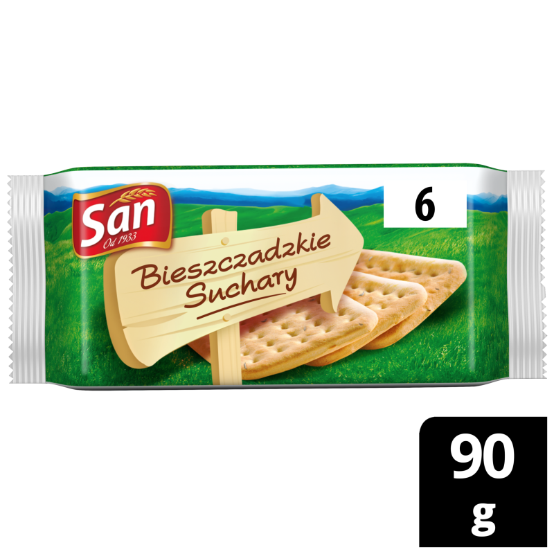 LU Suchary Bieszczadzkie San 90 g