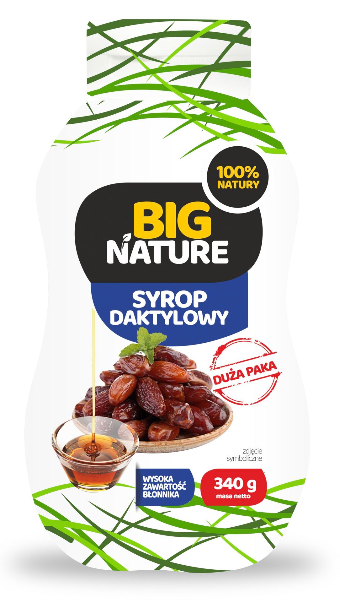 Big Nature Syrop daktylowy 340 g