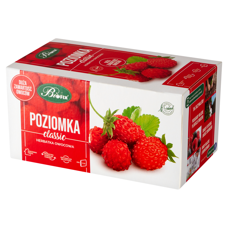 Bi fix Classic Poziomkaa Herbatka owocowa ekspresowa