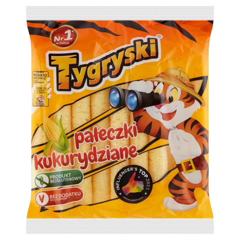 Tygryski Pałeczki Kukurydziane 50G