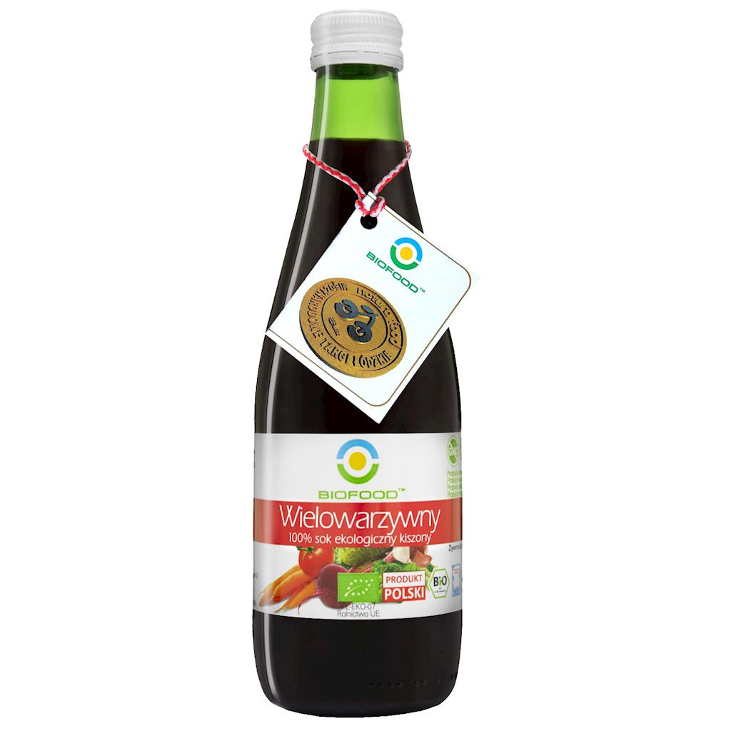 Biofood Sok ekologiczny wielowarzywny kiszony BIO - Biofood - 300ml 03361