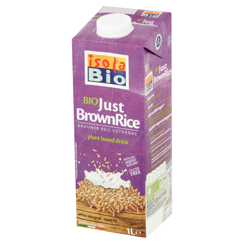 Isola 100isolaBio Napój z Ryżu Brązowego 1L - Bio EWINAPRYZBRAZ
