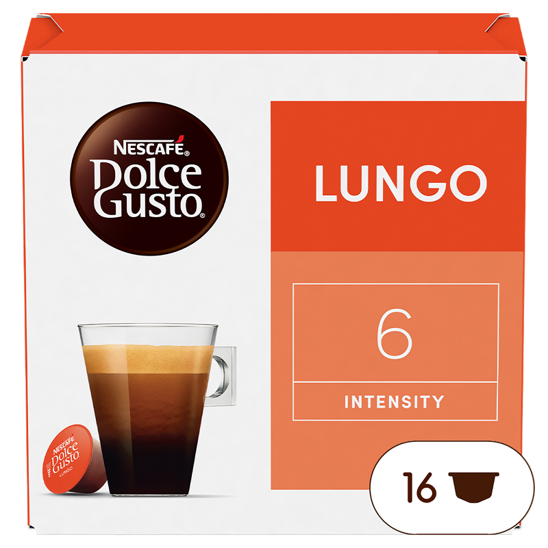 Nescafe NESTLÉ Kapsułki Dolce Gusto Lungo 16 sztuk 7739-uniw
