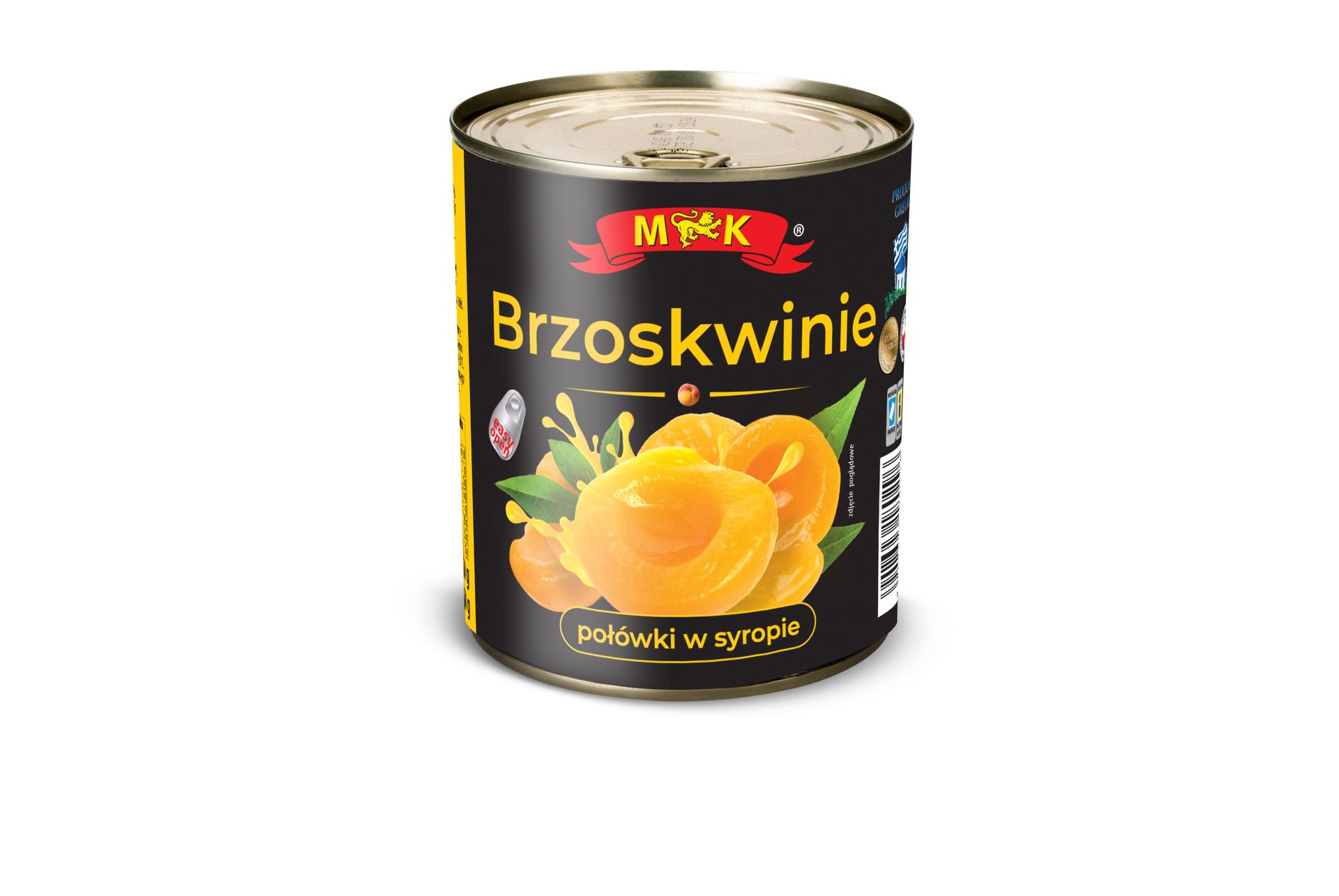 MK Brzoskwinie połówki w lekkim syropie 820 g