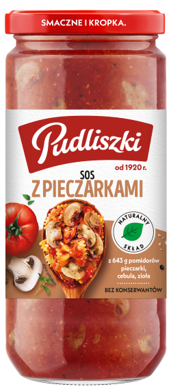 Pudliszki Sos z pieczarkami 480 g
