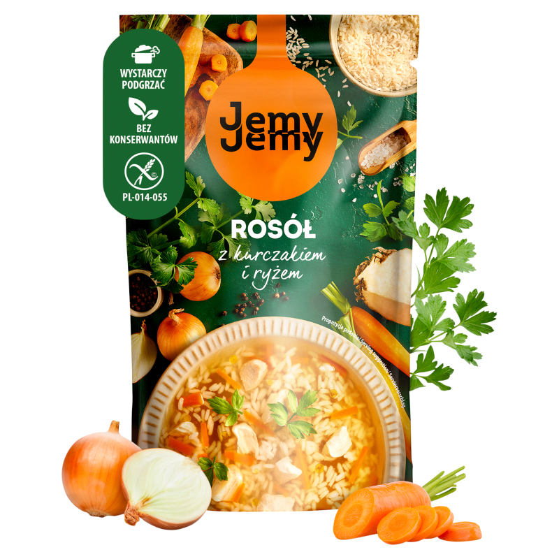 Profi Rosołek z kurczakiem i ryżem 450 g