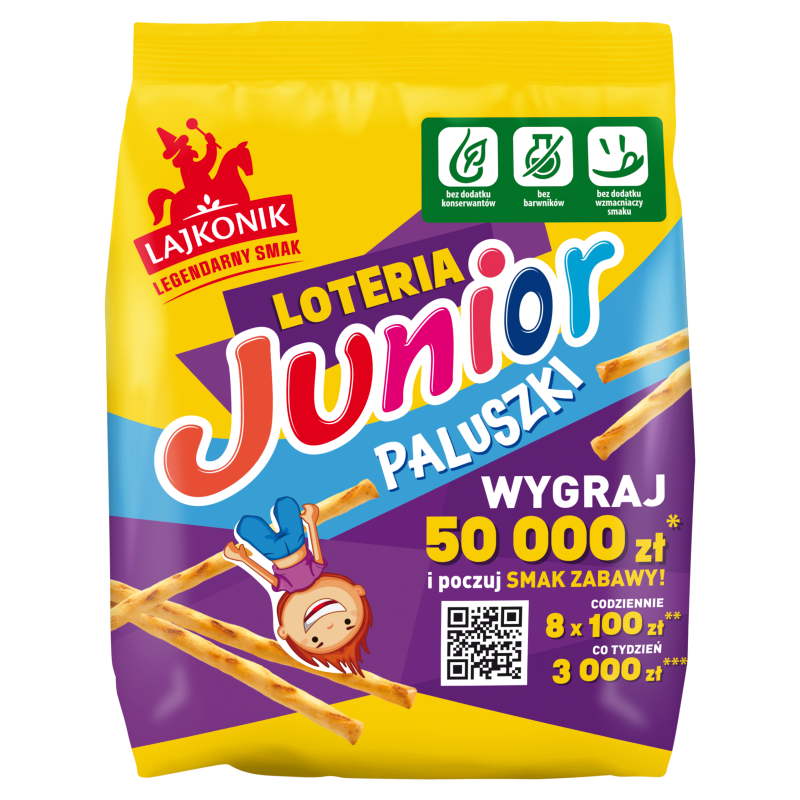 Lajkonik PALUSZKI JUNIOR 180G Zakupy dla domu i biura! 96715453