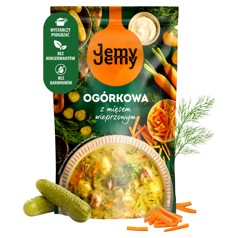 Profi Zupa ogórkowa z mięsem wieprzowym 450g
