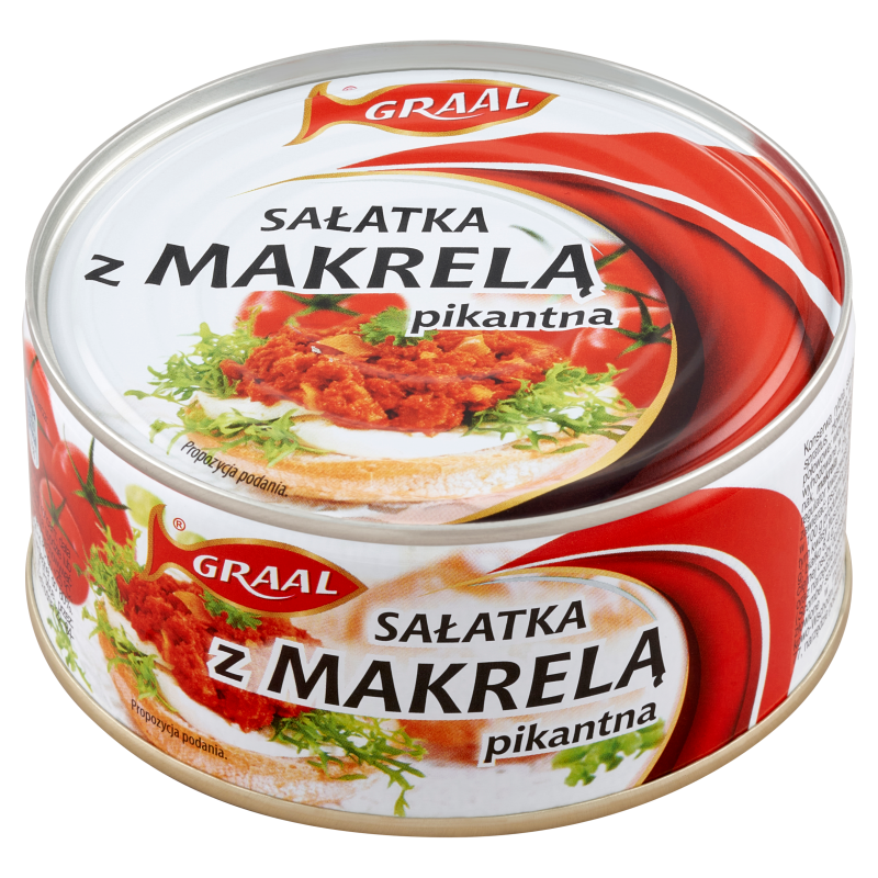 Graal SAŁATKA PIKANTNA Z MAKRELĄ GRAAL 300 G zakupy dla domu i biura! 53465829