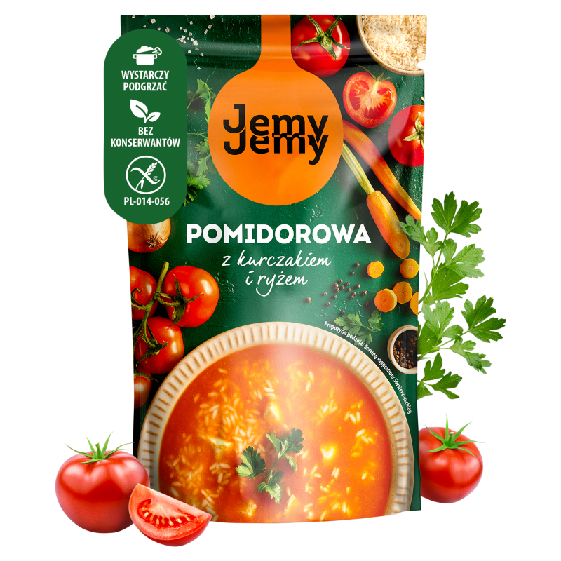Profi Pomidorowa z kurczakiem i ryżem 450 g