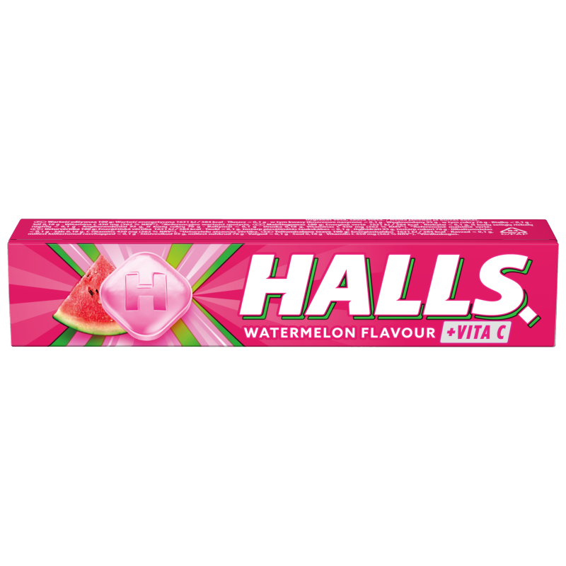 Halls Dropsy Watermelon 33.5g GHAL.1460