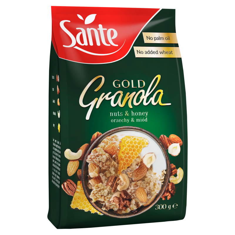 Sante Granola Gold orzechowa 300g -